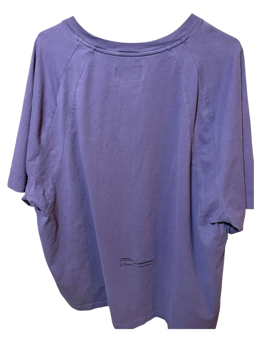 Jordan 23 Men’s Oversized Tee Purple XXL Streetwear Shirt